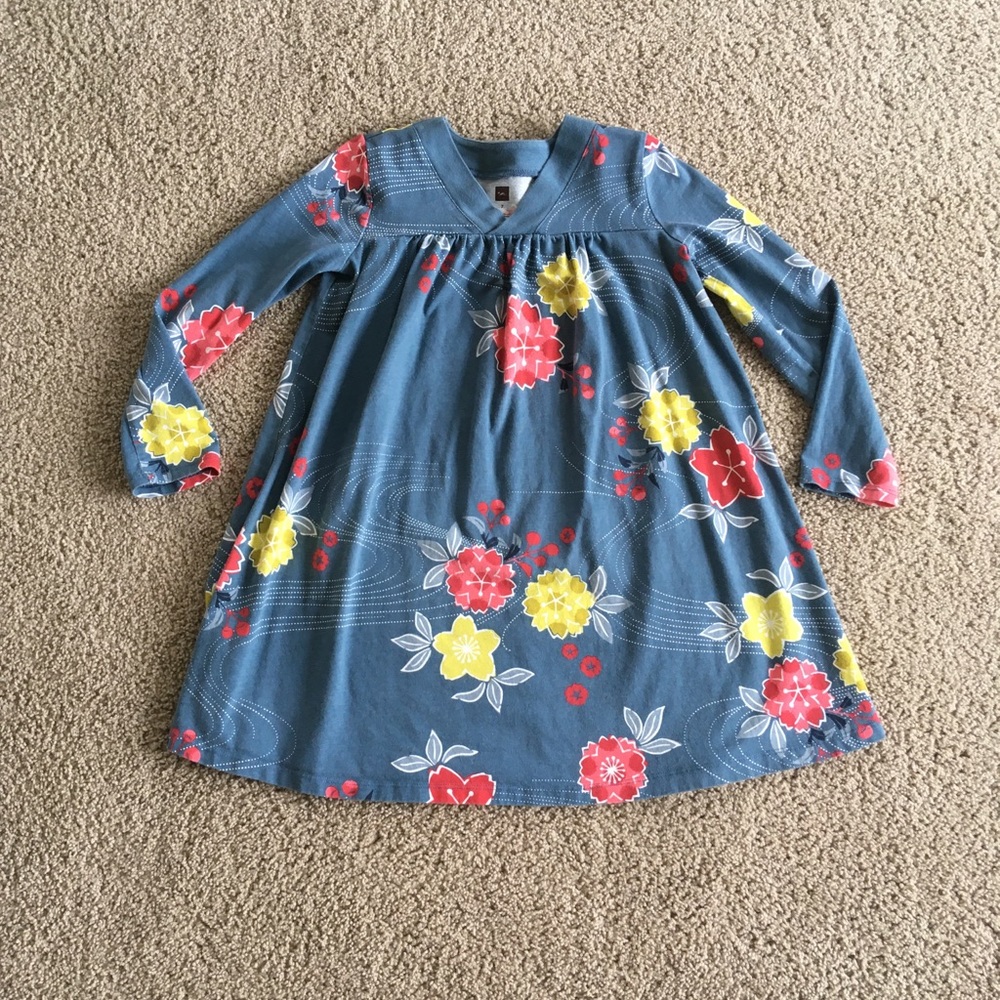 Tea collection floral dress size 7